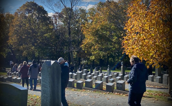 Walk through cemeteries in Halifax. Remembering and&nbsp;reflections.