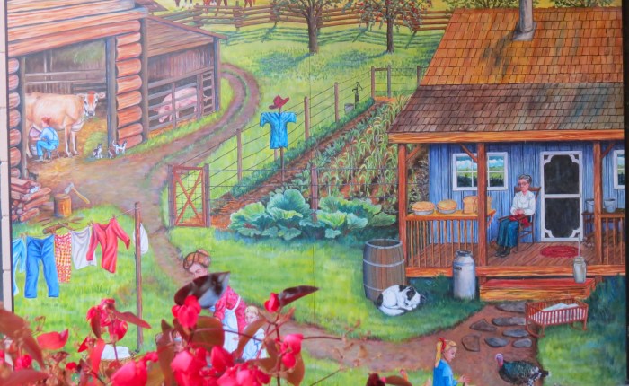 Fort Langley in/w British Columbia/Kolumbii Brytyjskiej